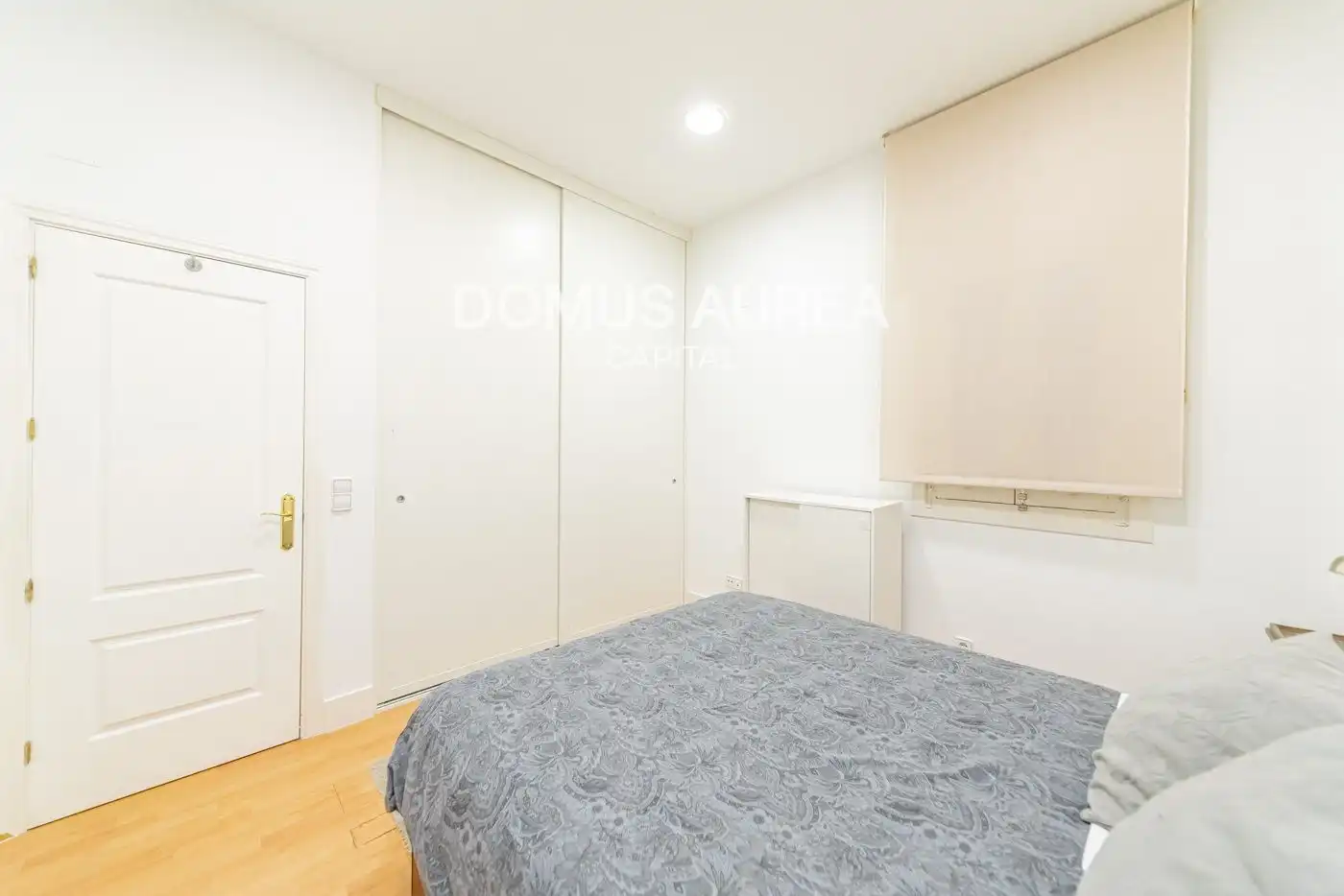 Schlafzimmer von Wohnung zur Miete in Madrid mit Klimaanlage, Heizung und Terrasse