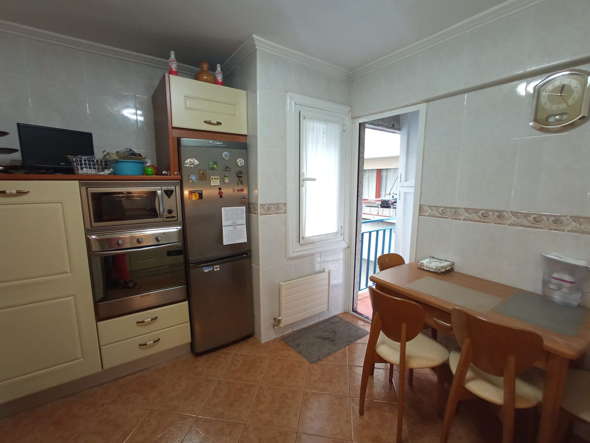 Kitchen of Flat for sale in Bilbao   with Heating, Parquet flooring and Terrace