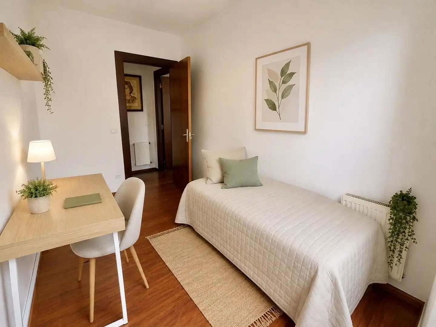 Bedroom of Ground floor for sale in Bárcena de Cicero  with Heating, Storage room and Furnished