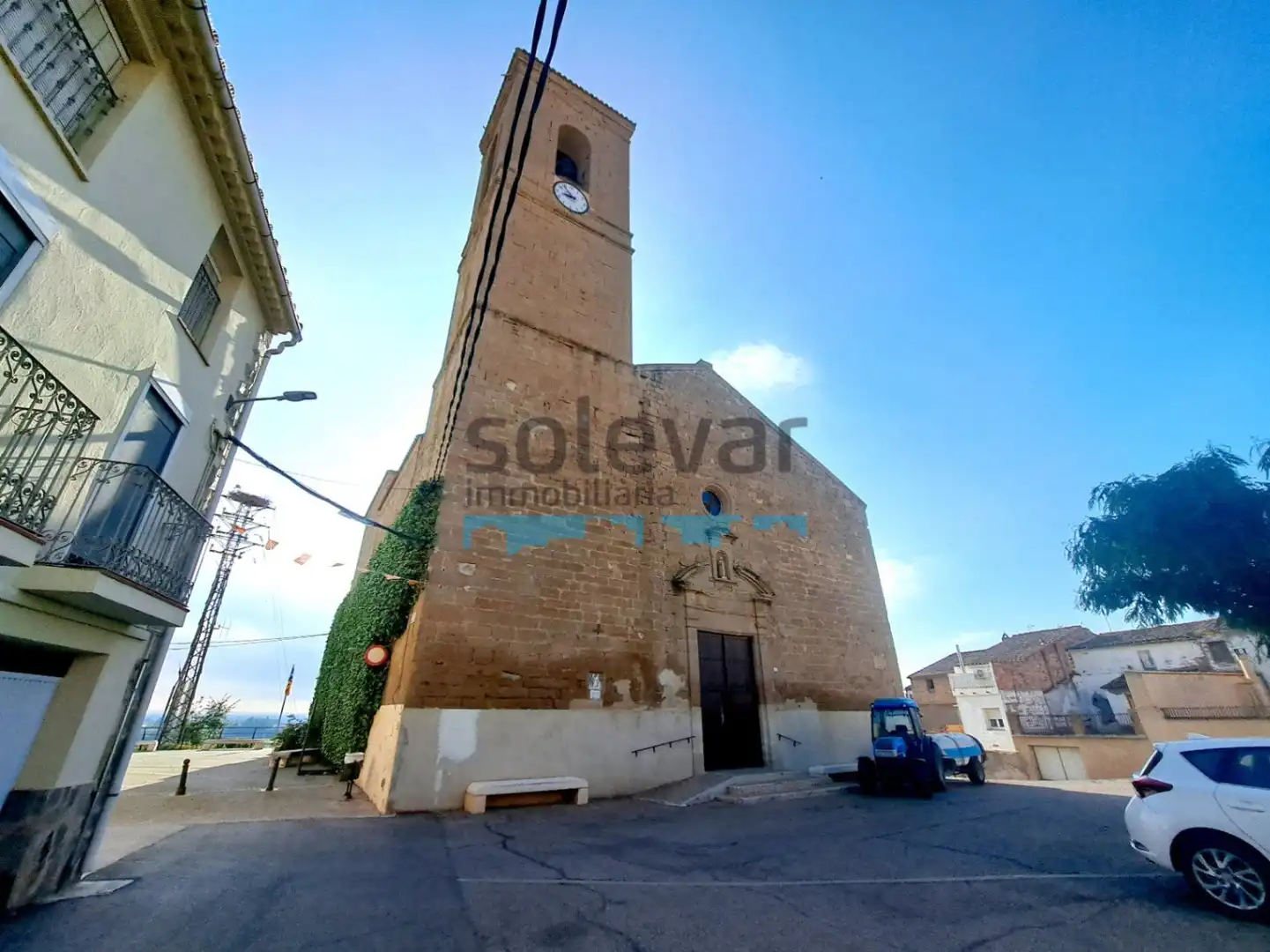 Vista exterior de Casa o xalet en venda en Corbins amb Jardí privat
