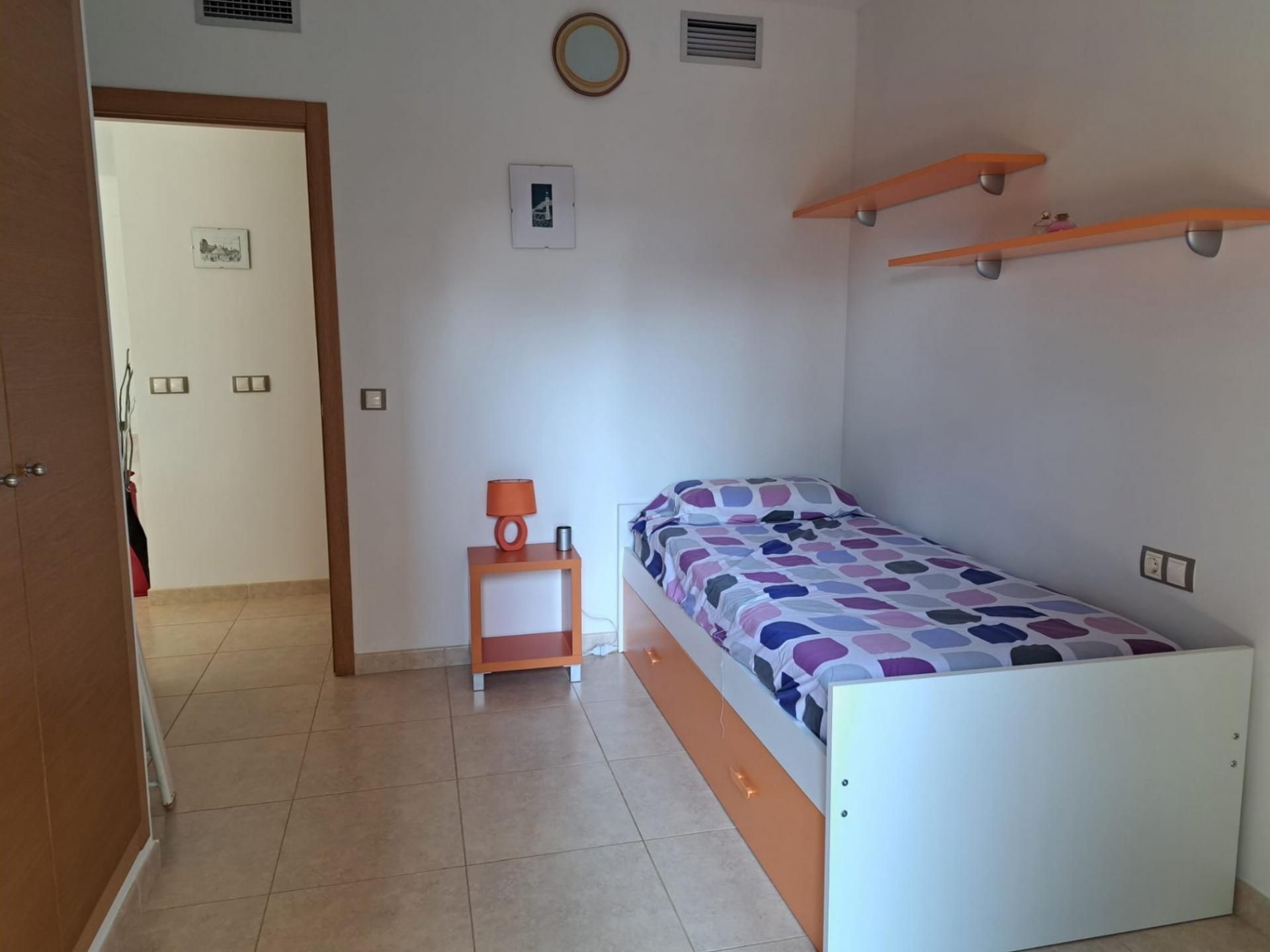 Bedroom of Flat for sale in San Jorge / Sant Jordi  with Air Conditioner, Heating and Private garden
