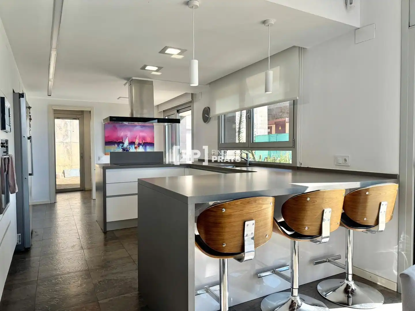 Cocina de Casa o chalet en venta en Alpicat con Aire acondicionado, Calefacción y Piscina