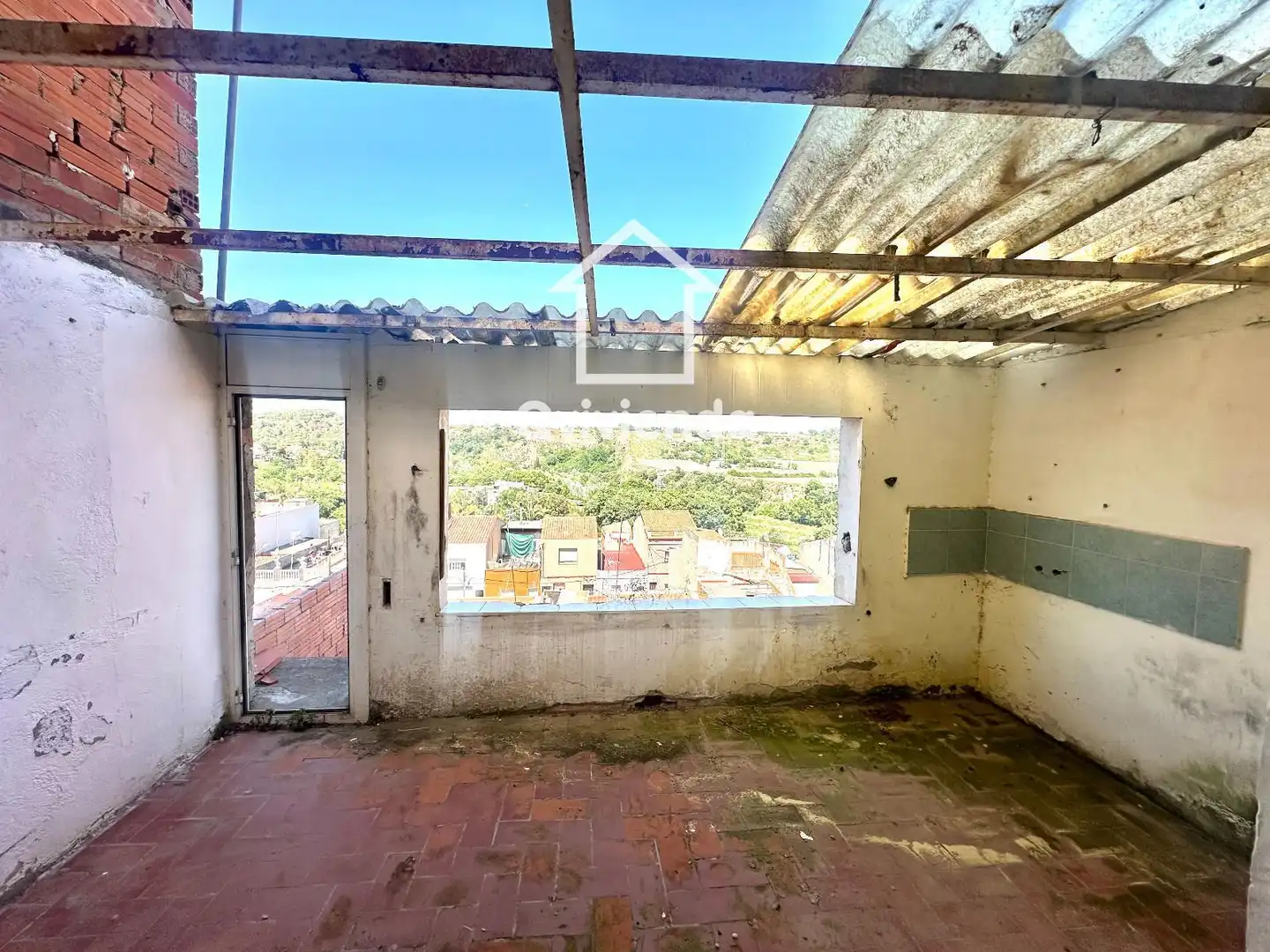 Terrassa de Casa adosada en venda en Sabadell