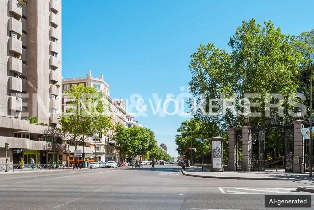 Vista exterior de Pis en venda en Retiro