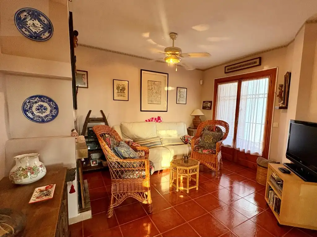 Sala d'estar de Casa o xalet de lloguer en Mazarrón amb Moblat, Rentadora i Microones