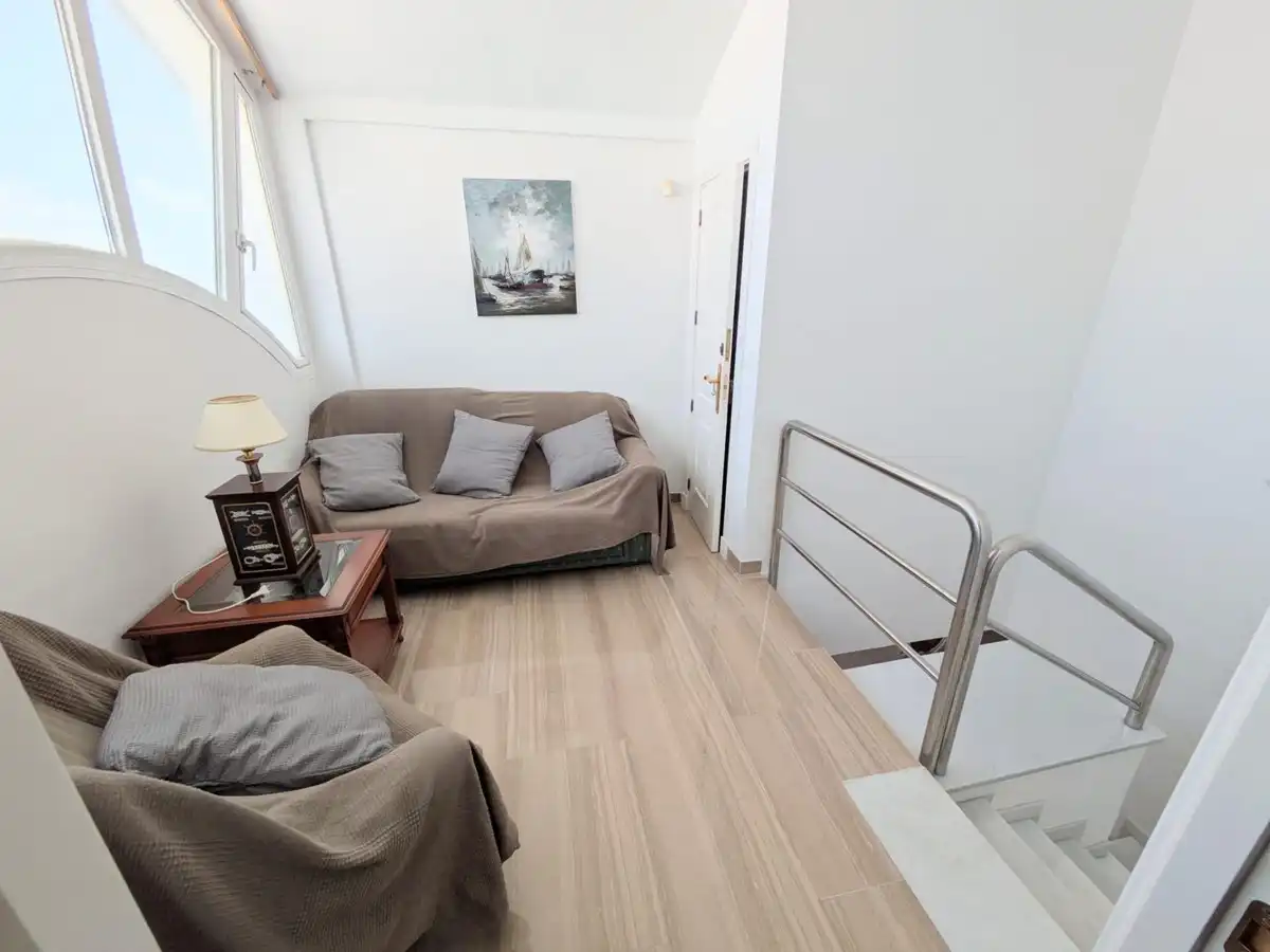 Sala d'estar de Dúplex en venda en Benalmádena amb Aire condicionat, Calefacció i Terrassa