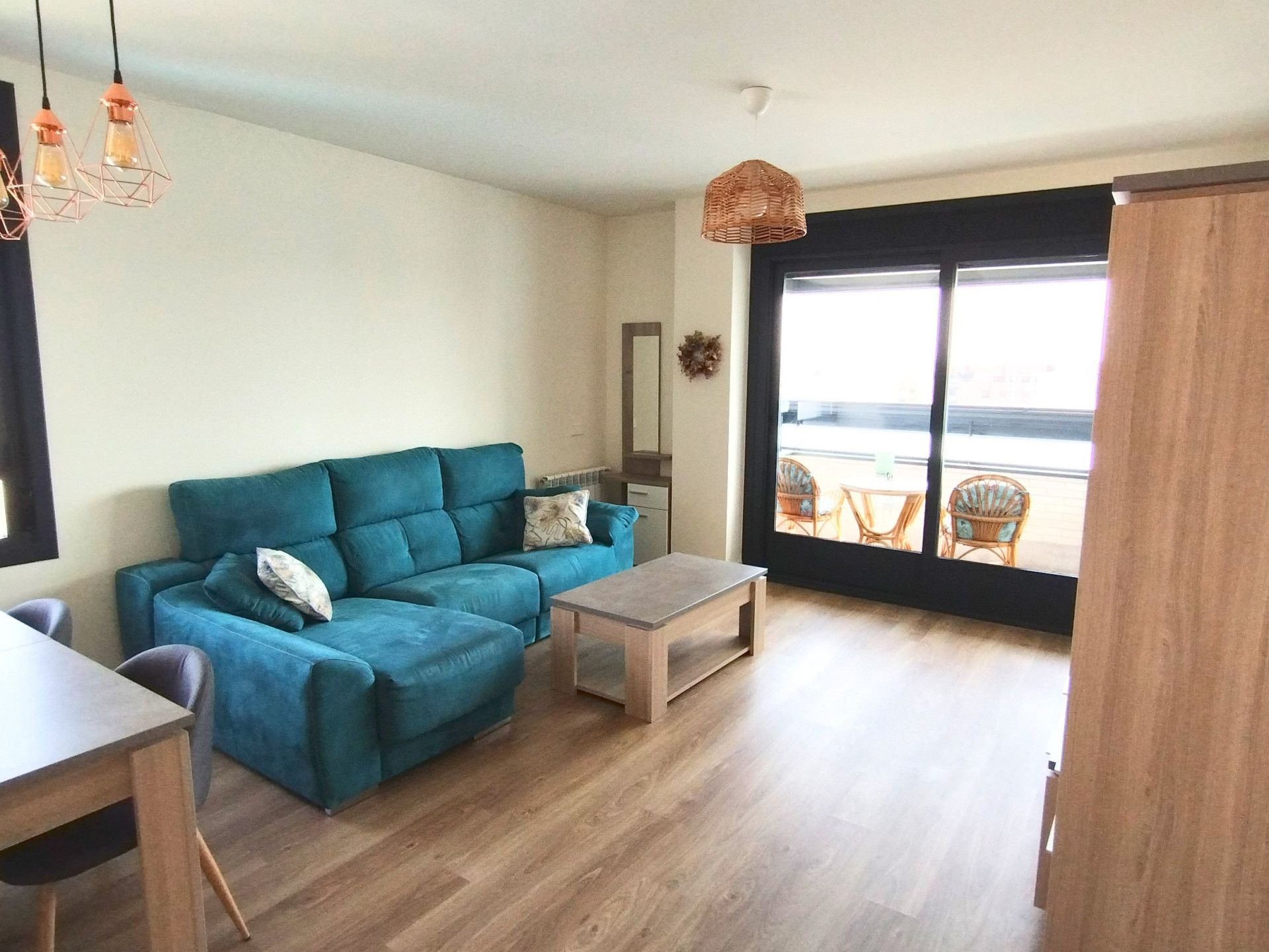 Living room of Flat to rent in Tres Cantos  with Terrace and Swimming Pool