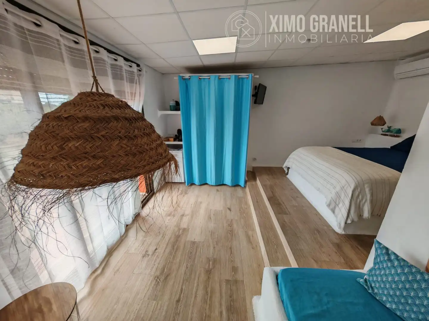Schlafzimmer von Country house zum Verkauf in Sagunto / Sagunt mit Klimaanlage, Heizung und Privatgarten