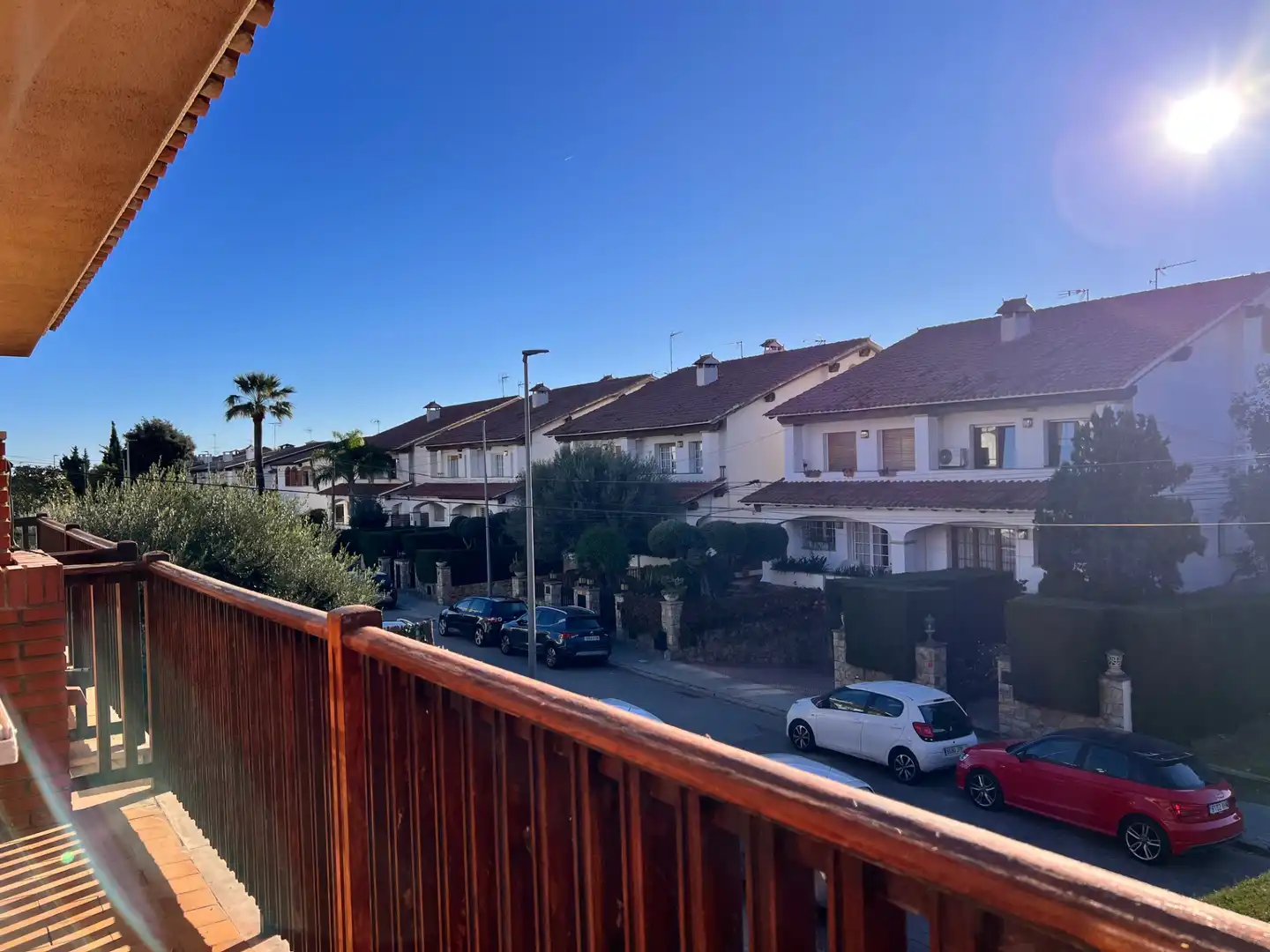Vista exterior de Casa adosada en venda en Vilassar de Dalt amb Calefacció, Jardí privat i Terrassa