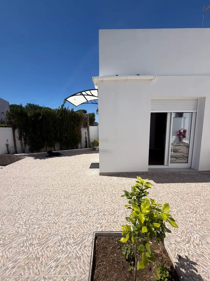 Terraza de Apartamento de alquiler en El Portil con Calefacción, Jardín privado y Terraza