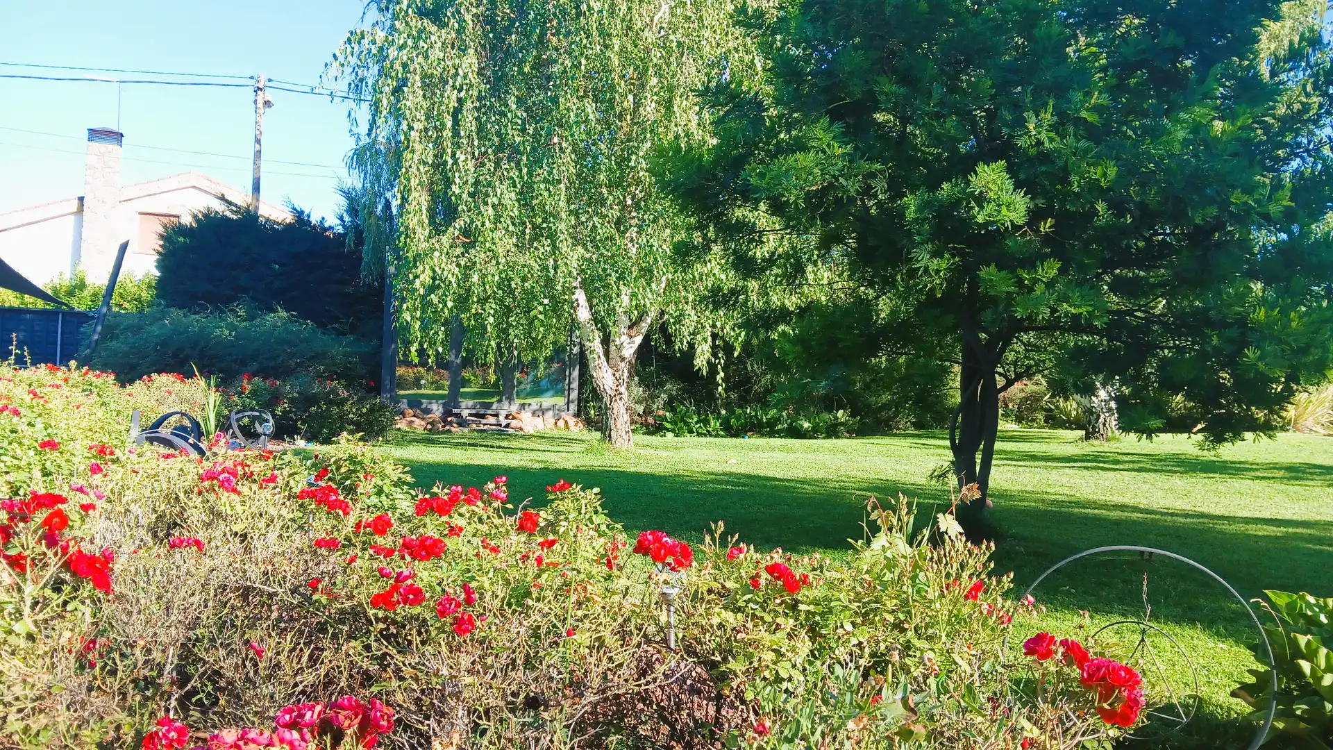 Jardín de Casa o chalet en venta en Lardero con Amueblado