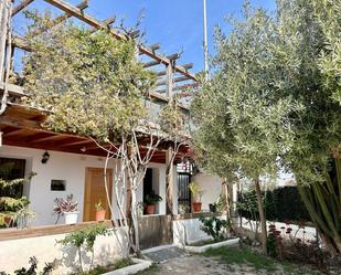 Vista exterior de Casa adosada en venda en Elche / Elx amb Jardí privat i Terrassa