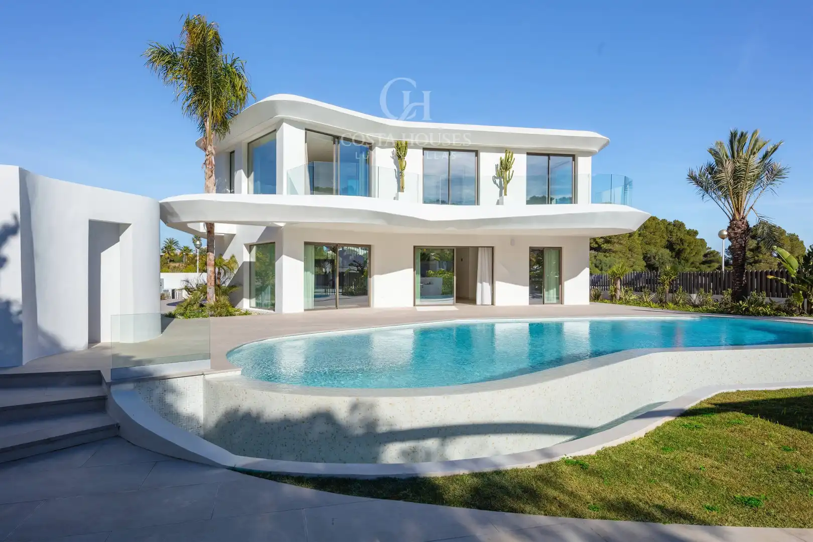 Exterior view of Houses for sale in Jávea / Xàbia  with Air Conditioner, Private garden and Terrace