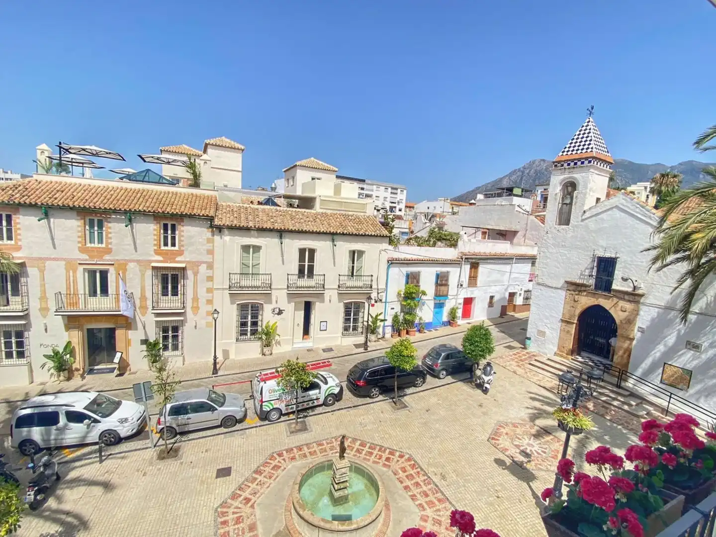 Exterior view of Duplexes for sale in Marbella  with Air Conditioner, Parquet flooring and Furnished