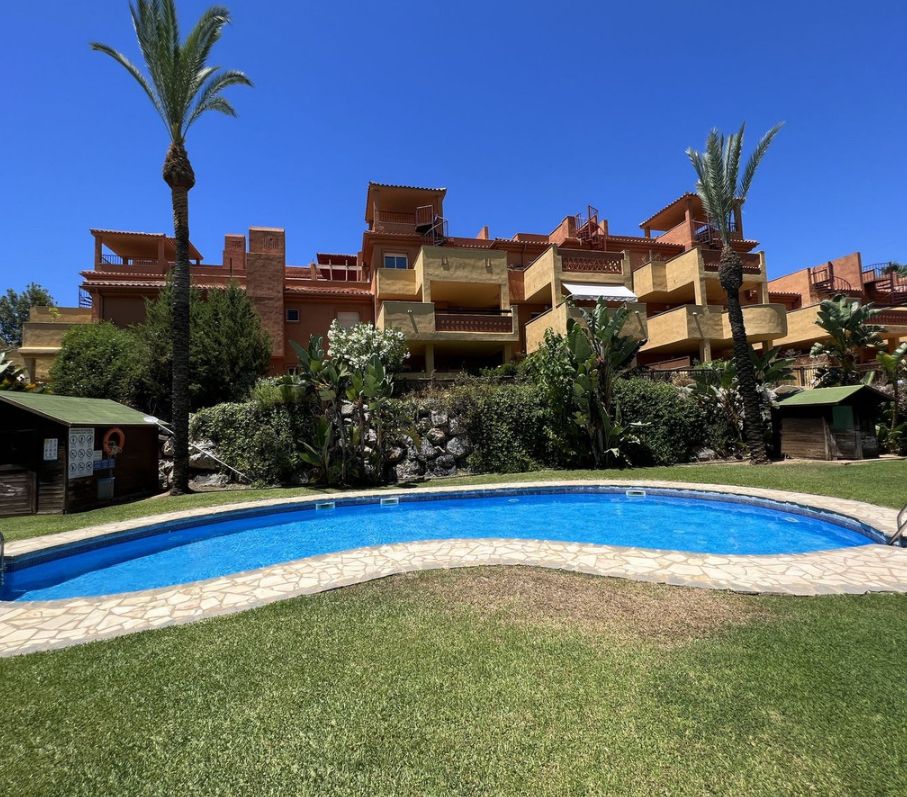 Garden of Flat for sale in Marbella  with Private garden, Terrace and Furnished