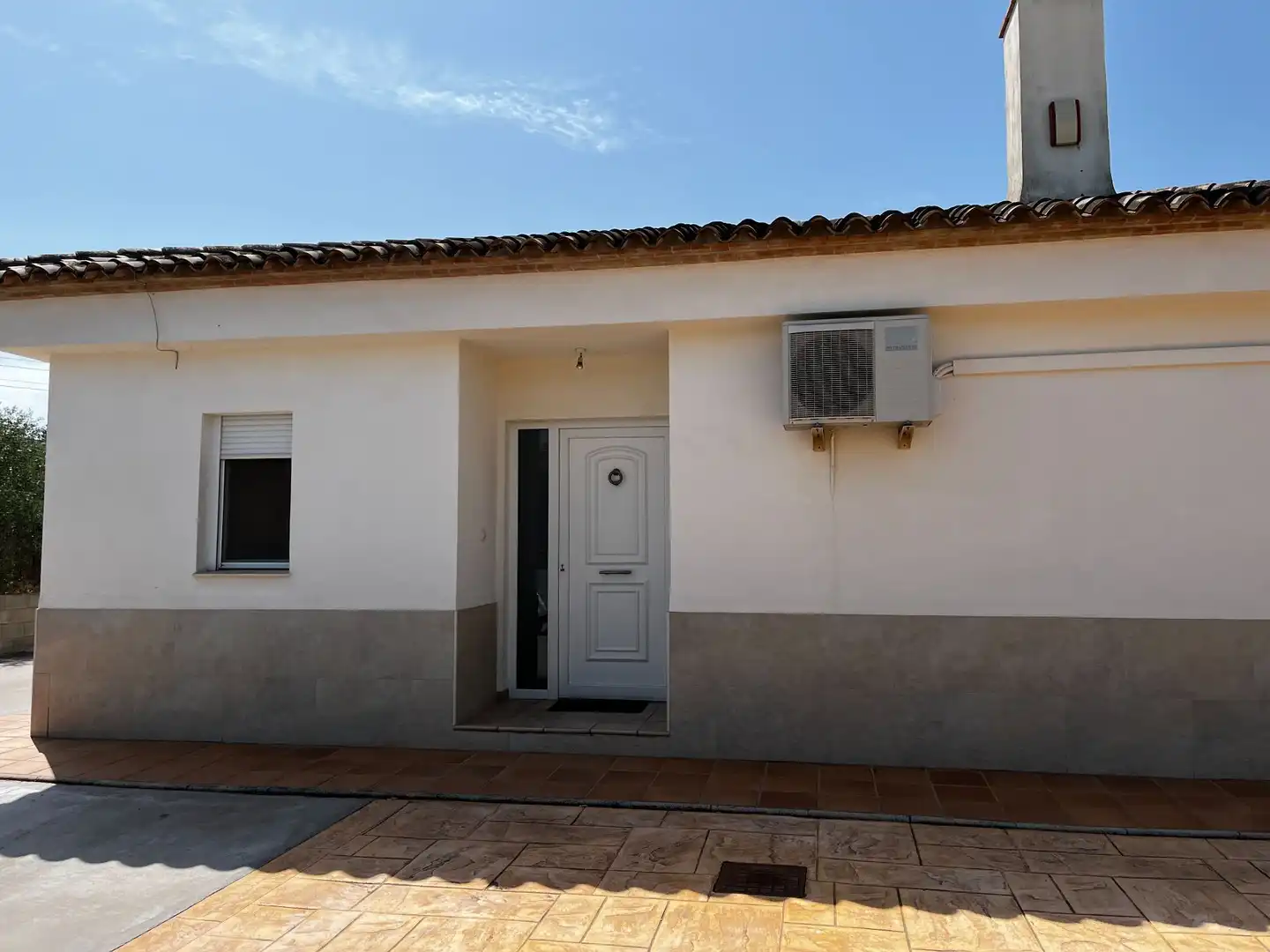 Vista exterior de Casa o xalet en venda en Ontinyent amb Aire condicionat, Calefacció i Jardí privat