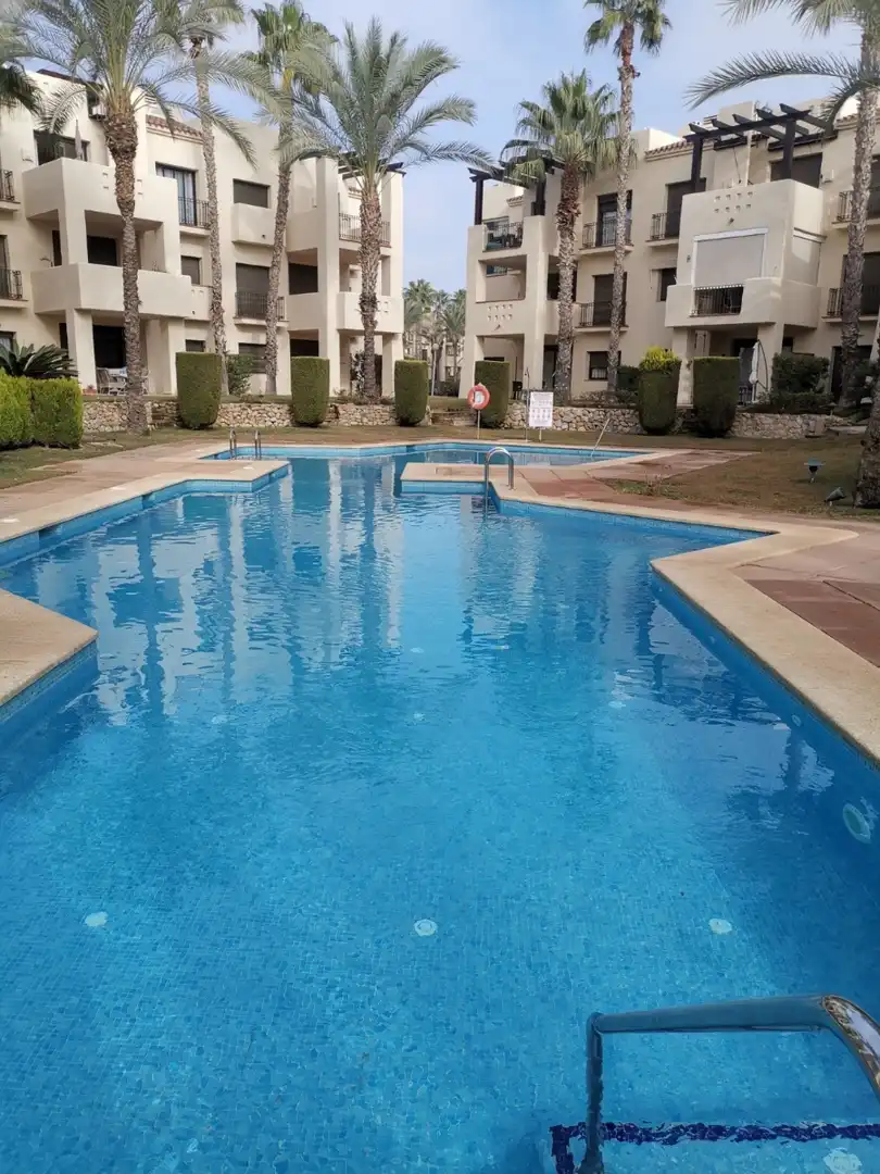 Schwimmbecken von Erdgeschoss zum Verkauf in San Javier mit Klimaanlage, Terrasse und Schwimmbad