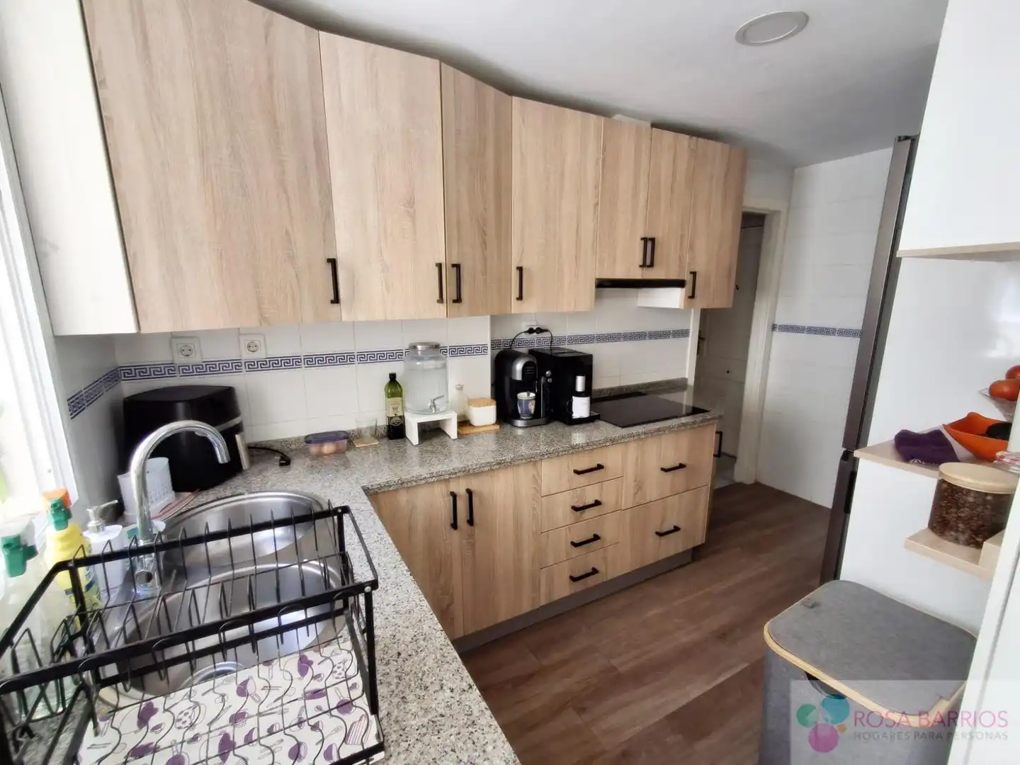 Kitchen of Flat for sale in Marbella  with Furnished and Community pool