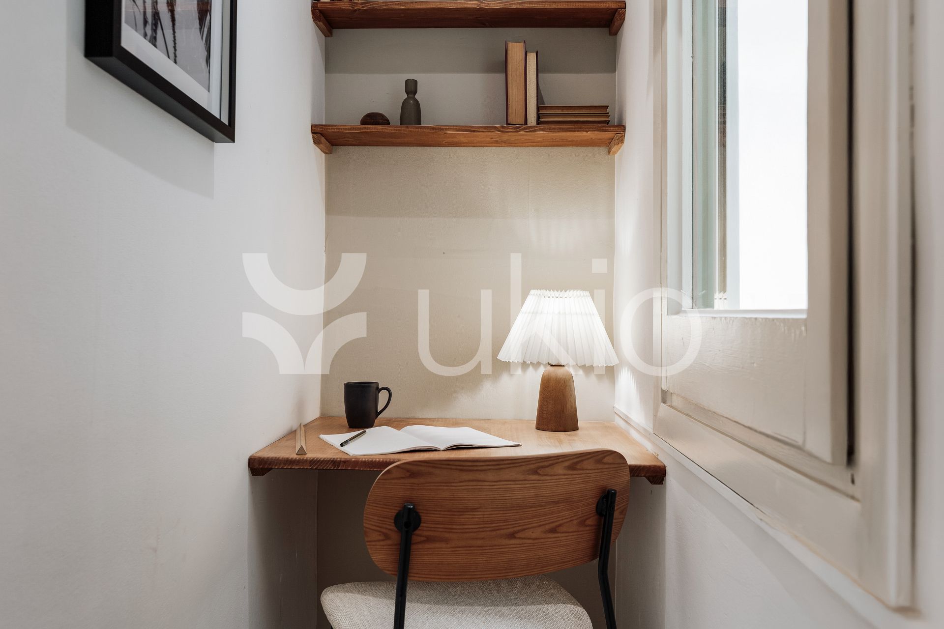 Dormitori de Apartament de lloguer en  Barcelona Capital amb Aire condicionat, Calefacció i Terrassa