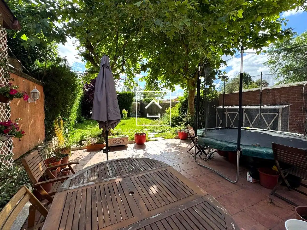 Jardín de Casa o chalet en venta en Rivas-Vaciamadrid con Aire acondicionado, Jardín privado y Terraza