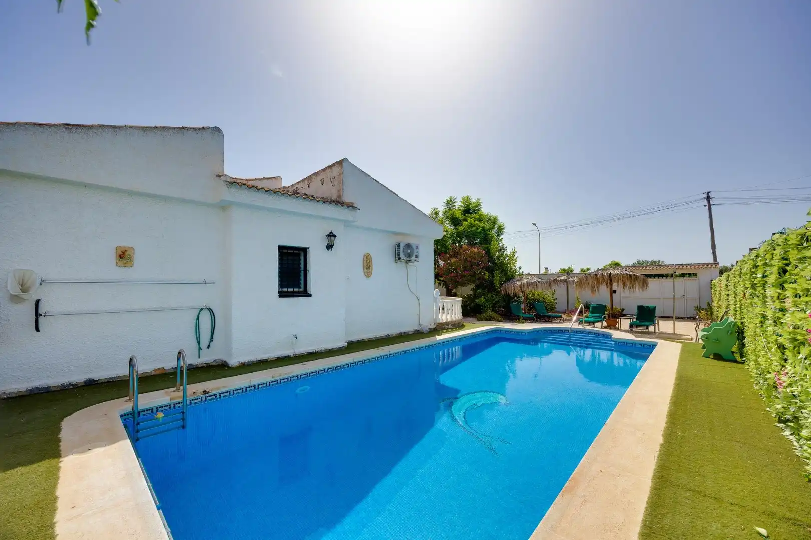 Piscina de Casa o xalet en venda en Torrevieja amb Aire condicionat, Jardí privat i Terrassa