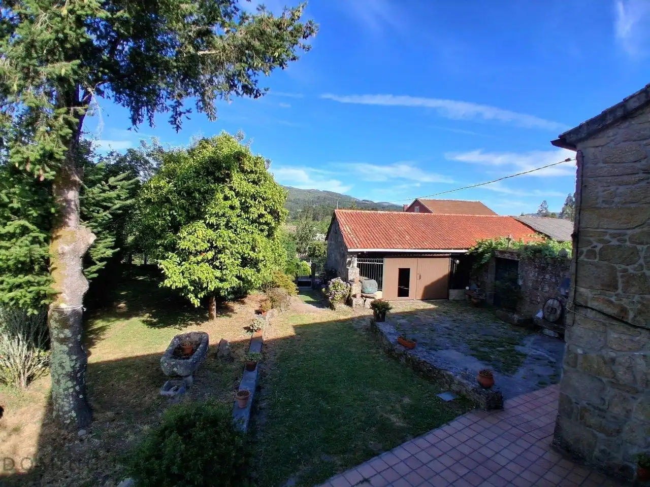 Jardí de Finca rústica en venda en Cuntis amb Calefacció, Jardí privat i Traster