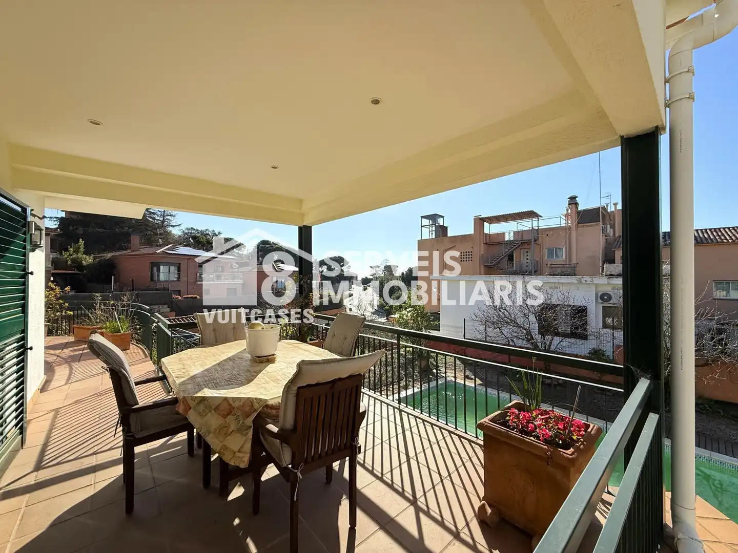 Terraza de Casa o chalet en venta en Sant Vicenç de Montalt con Calefacción, Jardín privado y Piscina
