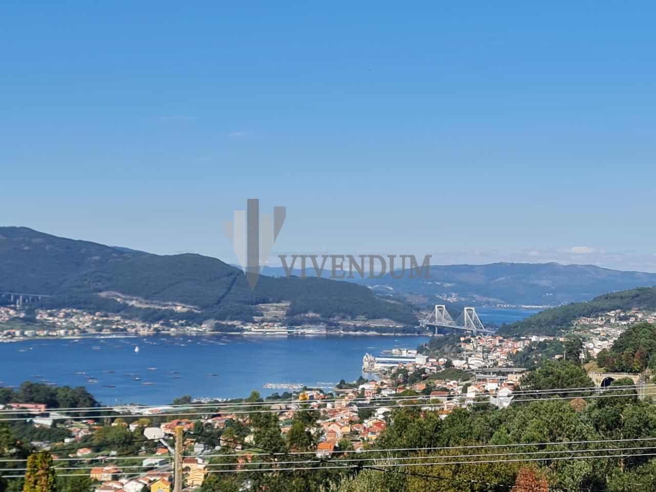 Vista exterior de Residencial en venda en Vigo 