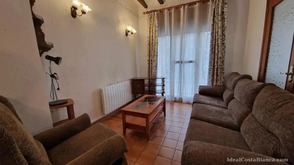 Wohnzimmer von Country house zur Miete in El Castell de Guadalest, Alicante