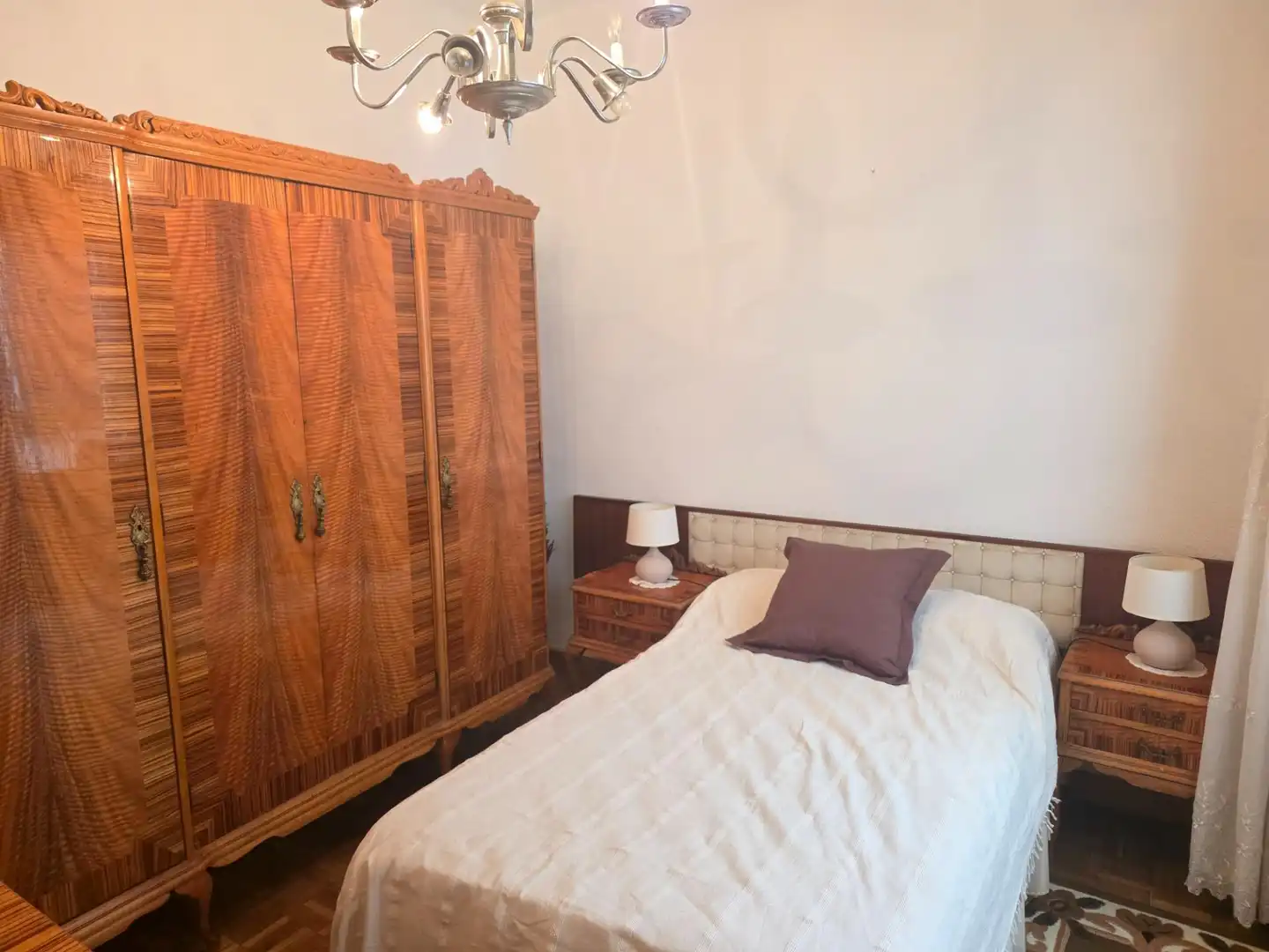 Schlafzimmer von Wohnung zum Verkauf in  Pamplona / Iruña mit Heizung