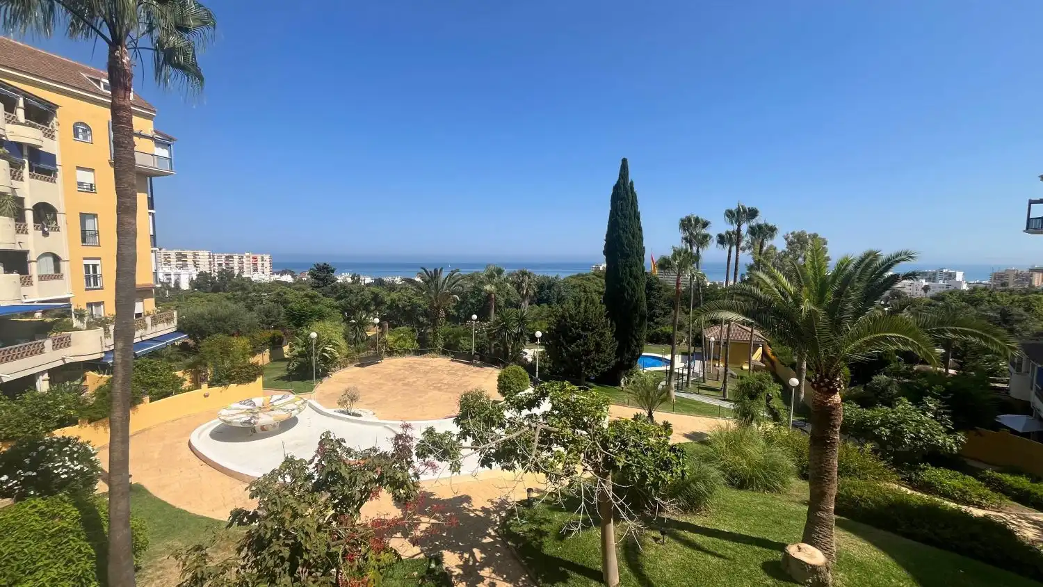 Jardín de Apartamento en venta en Benalmádena con Aire acondicionado, Calefacción y Terraza