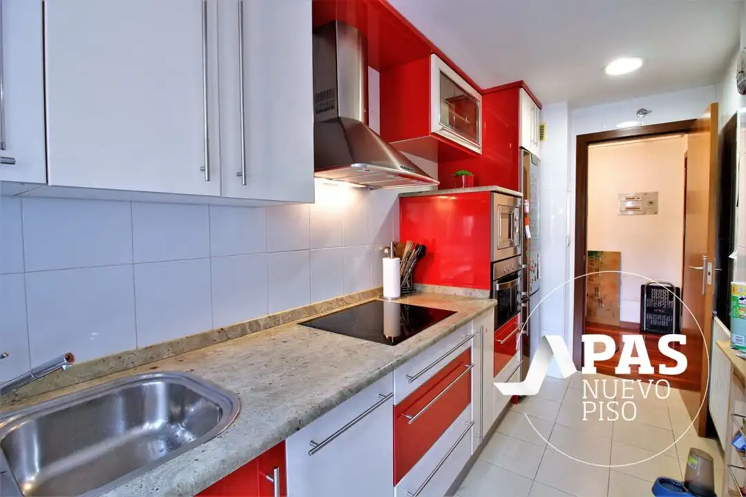 Kitchen of Flat for sale in El Astillero    with Heating, Private garden and Storage room