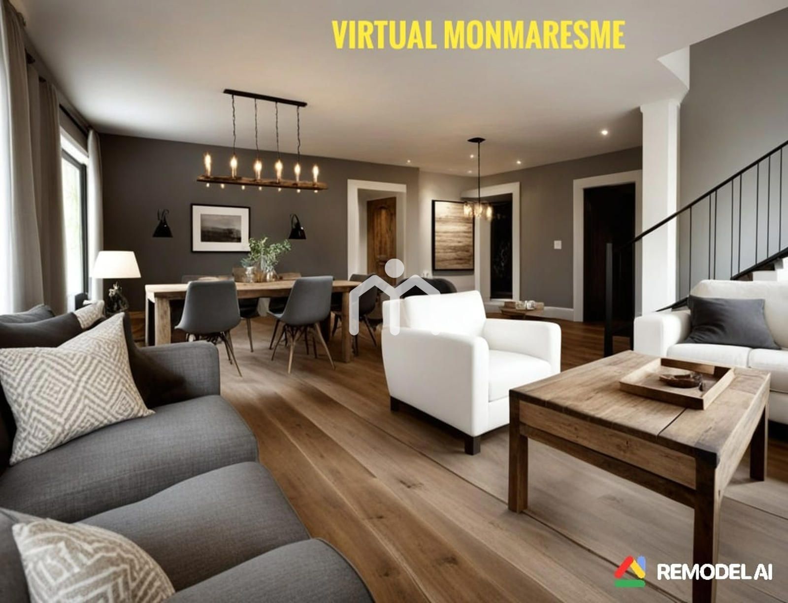 Living room of Attic for sale in Argentona  with Heating, Terrace and Balcony