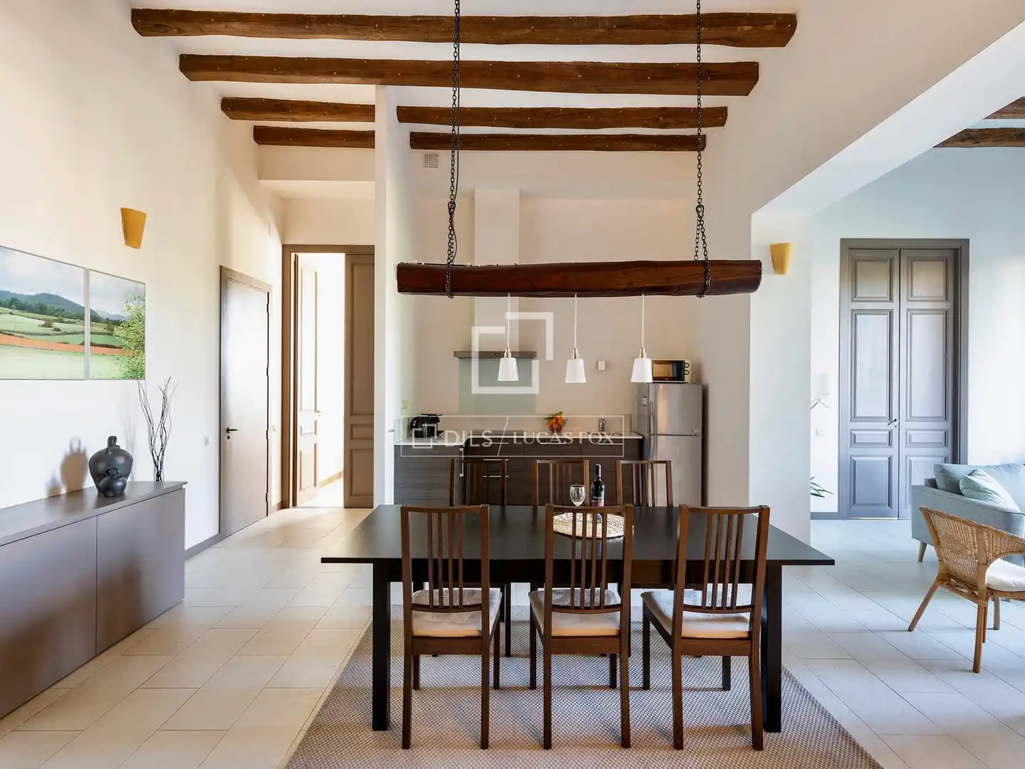 Dining room of Country homes for sale in La Torre de Claramunt  with Air Conditioner, Heating and Private garden