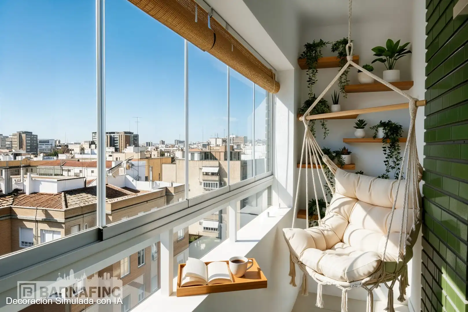 Balcony of Flat for sale in  Zaragoza Capital  with Heating