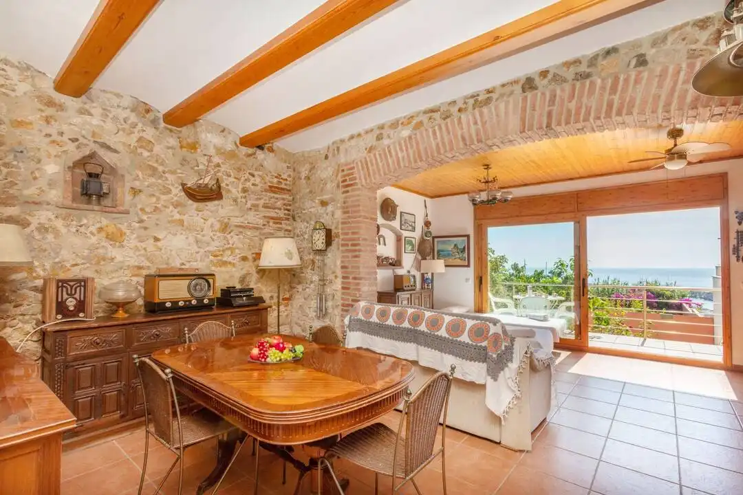 Living room of Houses for sale in Palamós  with Heating, Private garden and Terrace