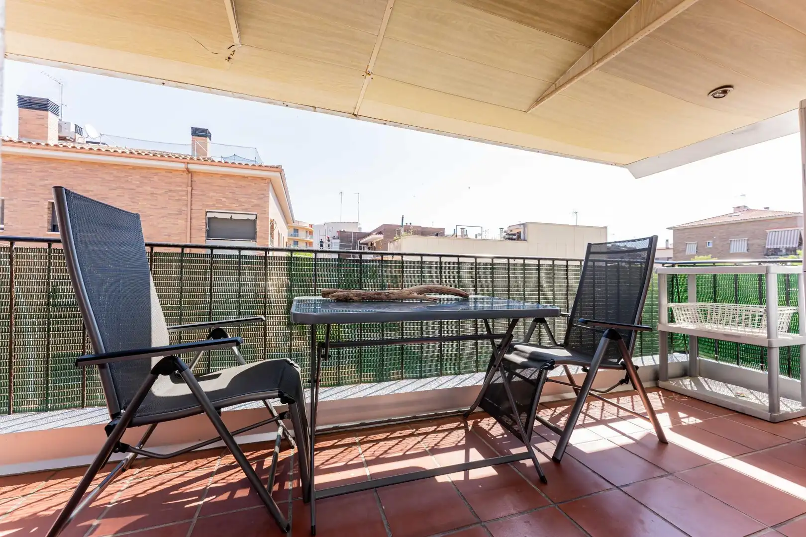 Terrace of Flat for sale in Castelldefels  with Air Conditioner, Heating and Parquet flooring