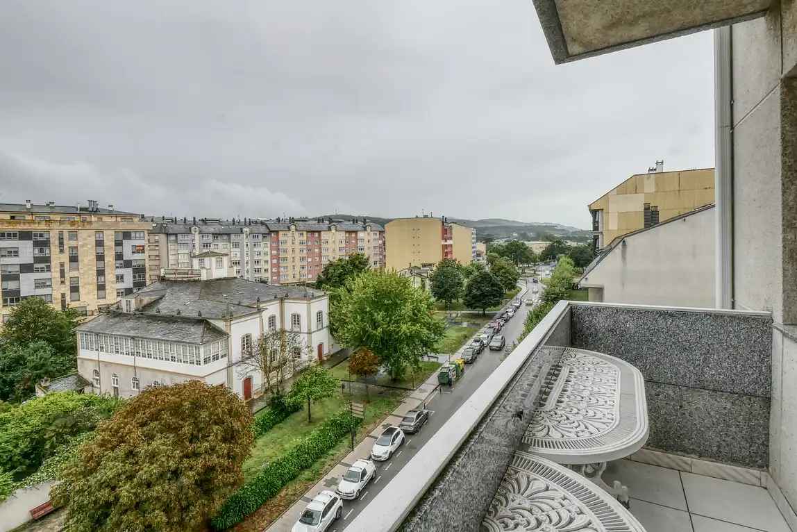 Balcony of Flat for sale in Ribadeo  with Heating, Terrace and Storage room