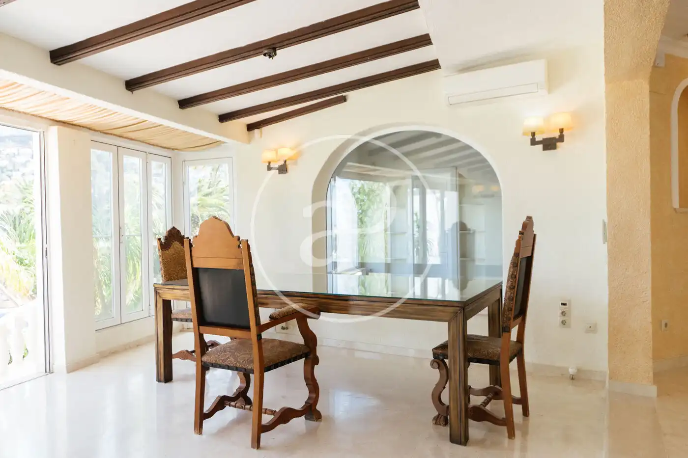Comedor de Casa o chalet en venta en Calpe / Calp con Aire acondicionado, Calefacción y Jardín privado