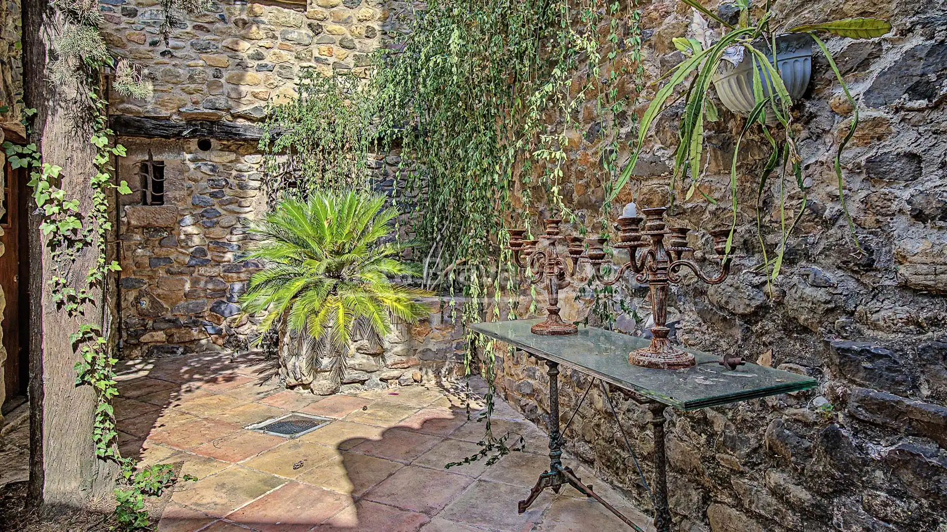 Terrassa de Finca rústica en venda en Sant Gregori amb Aire condicionat, Calefacció i Jardí privat