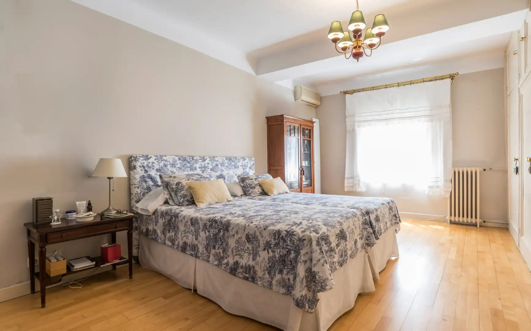 Bedroom of Flat for sale in Madrid  with Air Conditioner, Heating and Private garden