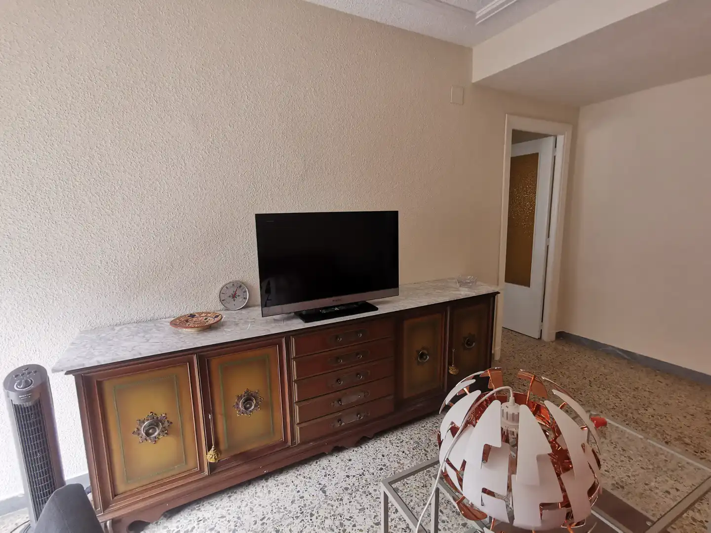 Living room of Flat for rent in Salamanca  with Heating, Furnished and Oven