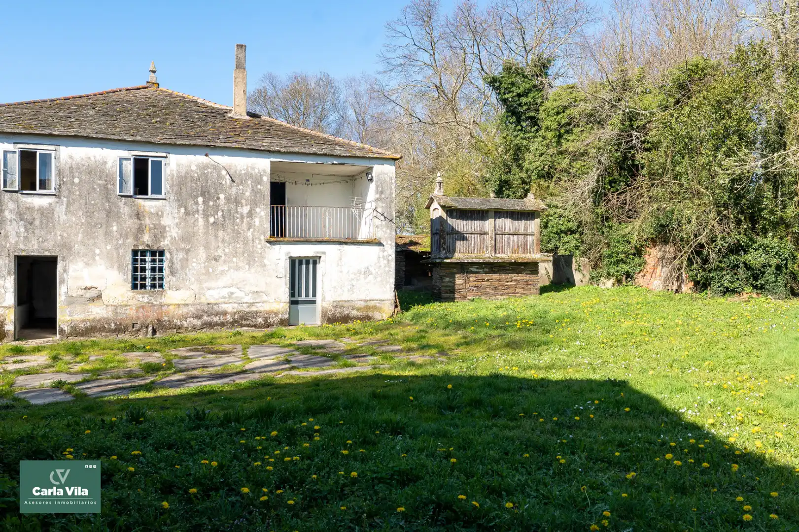 Vista exterior de Finca rústica en venta en Lugo con Jardín privado y Balcón
