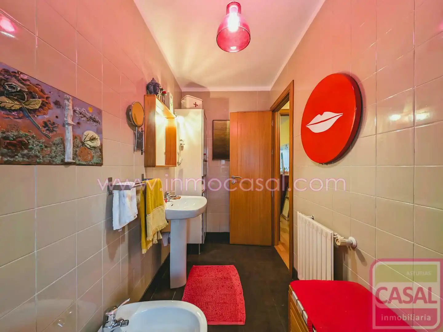 Bathroom of Houses for sale in Ribera de Arriba  with Heating and Terrace