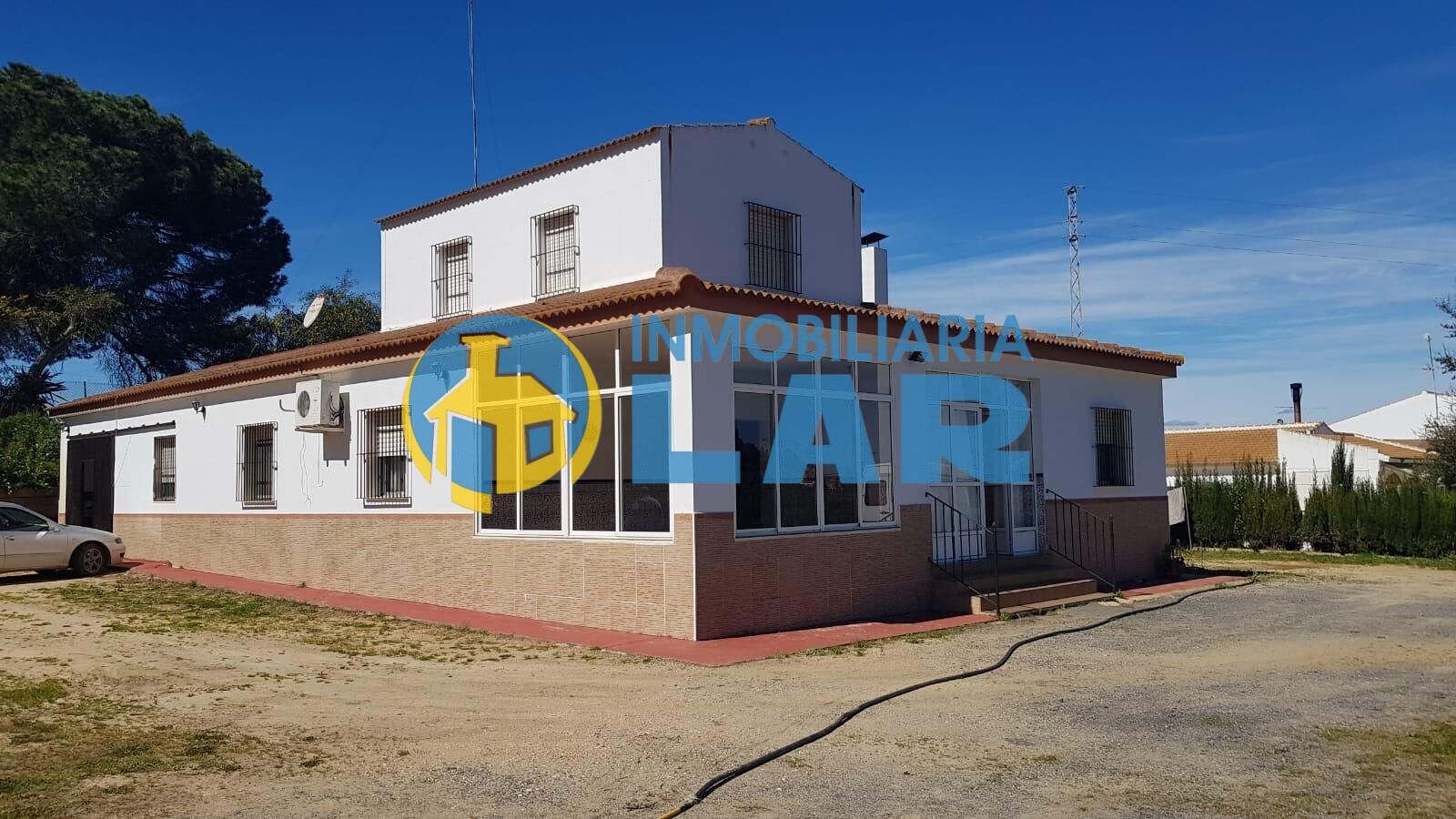 Exterior view of House or chalet for sale in Moguer