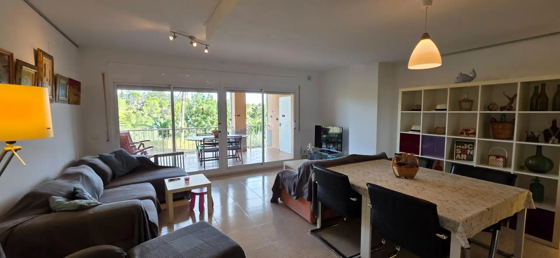Sala d'estar de Dúplex en venda en L'Ametlla de Mar  amb Jardí privat i Terrassa