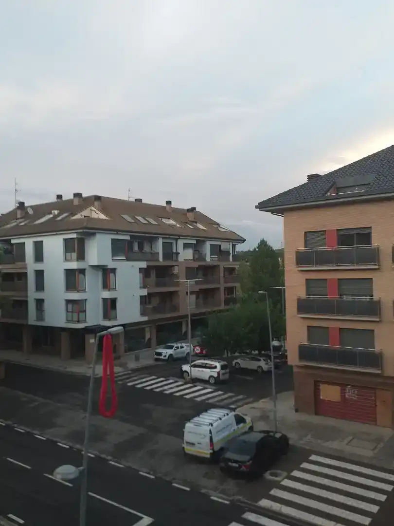 Vista exterior de Piso en venta en Graus con Amueblado y Balcón