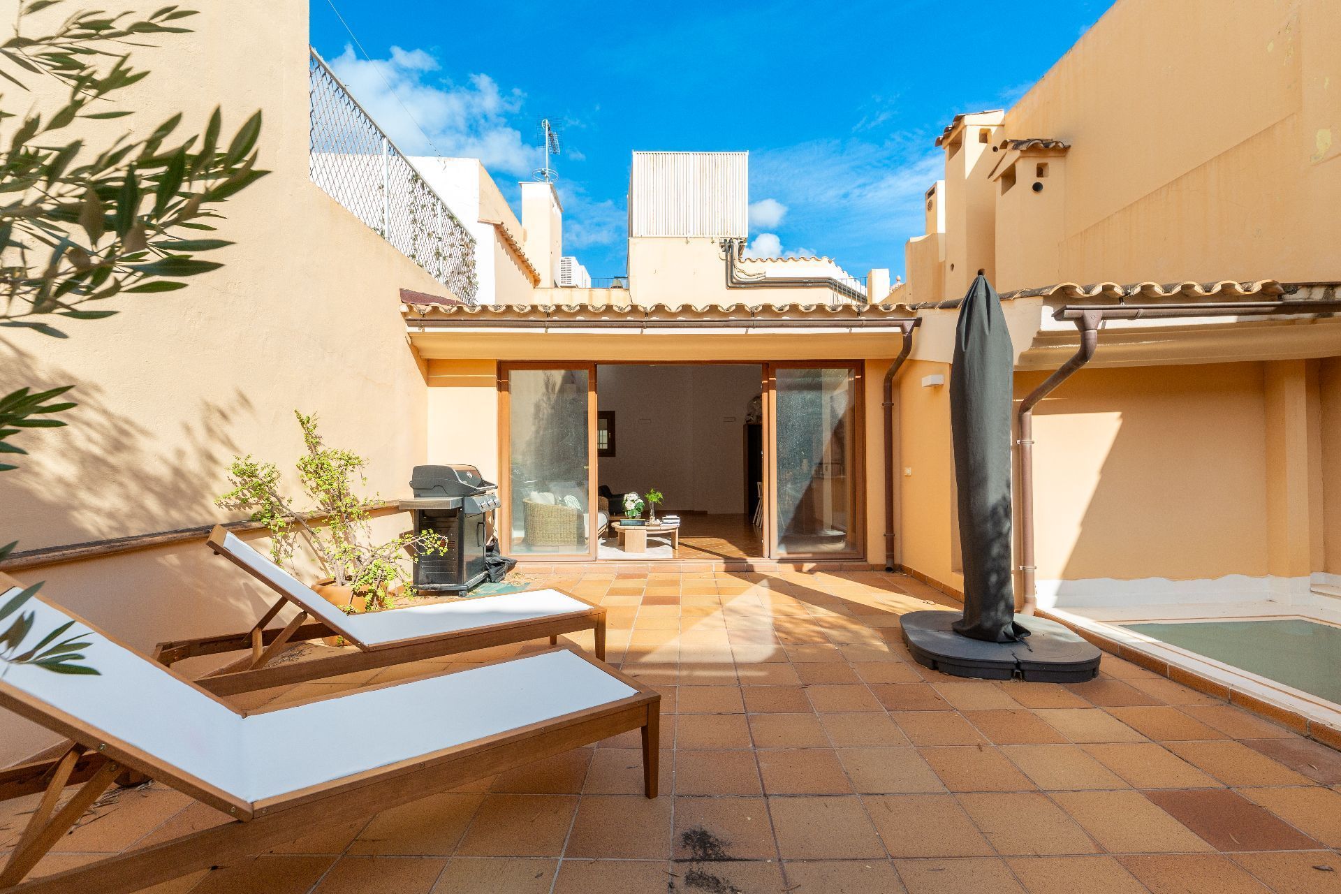 Terrassa de Dúplex en venda en  Palma de Mallorca amb Aire condicionat, Terrassa i Moblat