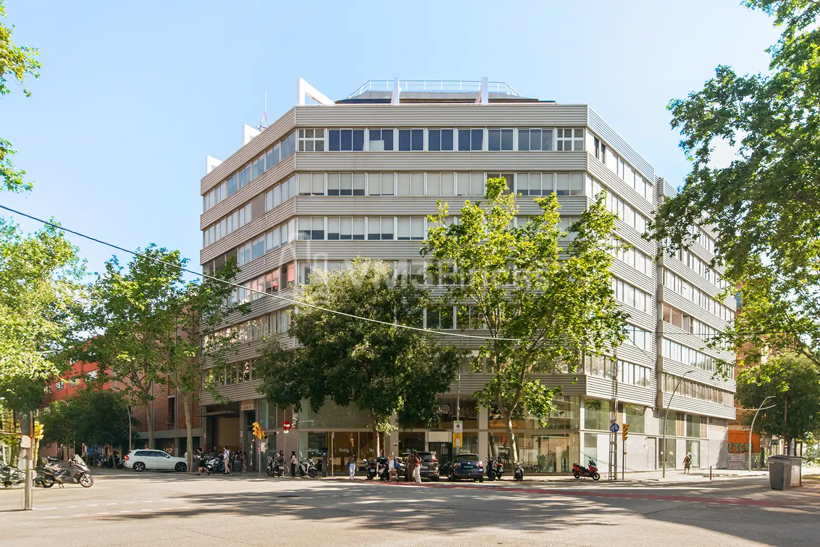 Außenansicht von Büro zur Miete in Barcelona mit Klimaanlage, Heizung und Möbliert