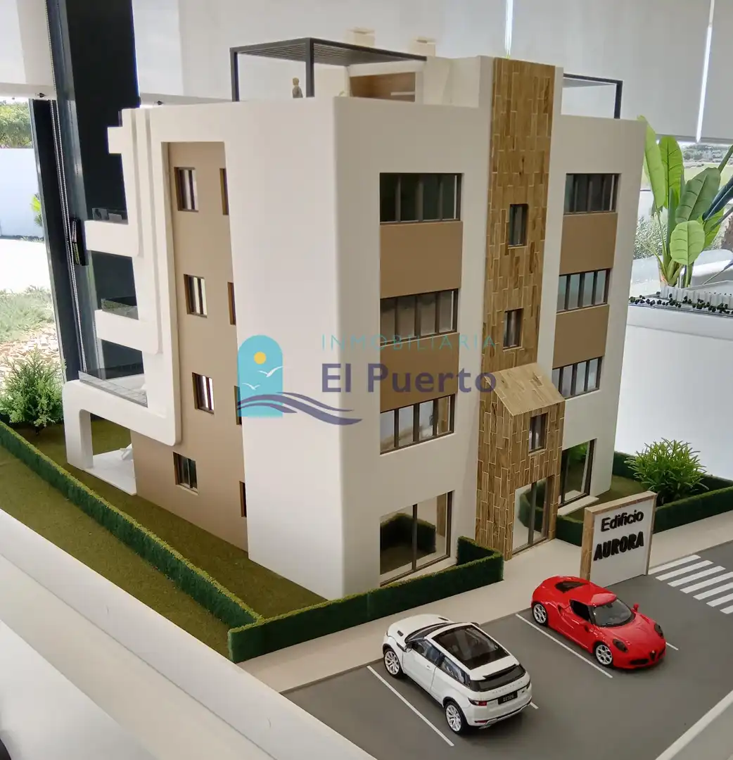 Vista exterior de Apartament en venda en Alhama de Murcia amb Jardí privat, Terrassa i Piscina comunitària